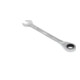 Clé mixte GEDORE 7 R 24 ouv. 24 mm avec cliquet pol. L. 325 mm acier CV-4