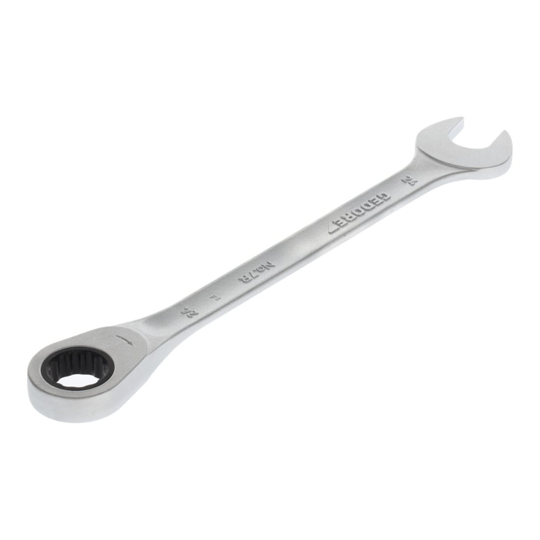 Clé mixte GEDORE 7 R 24 ouv. 24 mm avec cliquet pol. L. 325 mm acier CV