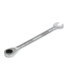 Clé mixte GEDORE  7 R 8 ouv. 8 mm avec cliquet pol. L. 140 mm acier CV