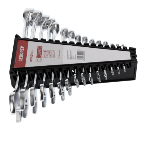 Clé mixte rouge Gedore SW 6-32mm 15 pcs
