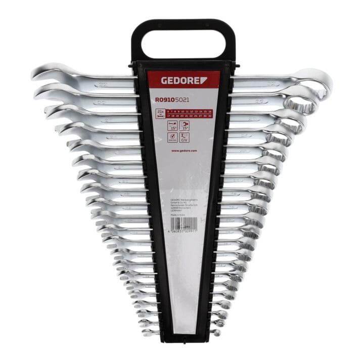 Clé mixte rouge Gedore SW 6-32mm 21 pcs