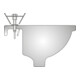 Clé p. robinets de lavabo L. 260 mm ouv. de clé jusqu'à 36 mm GEDORE