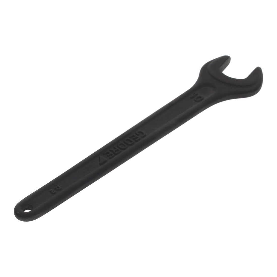 Clé plate simple 894 ouv. de clé 10 mm L. 106 mm phosphaté avec trou d'accrochag