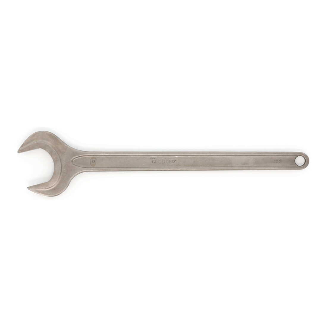 Clé plate simple 894 ouv. de clé 100 mm L. 847 mm gris acier