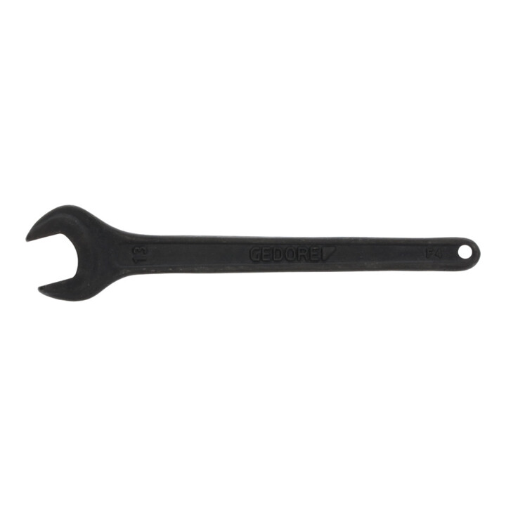 Clé plate simple 894 ouv. de clé 13 mm L. 132 mm phosphaté