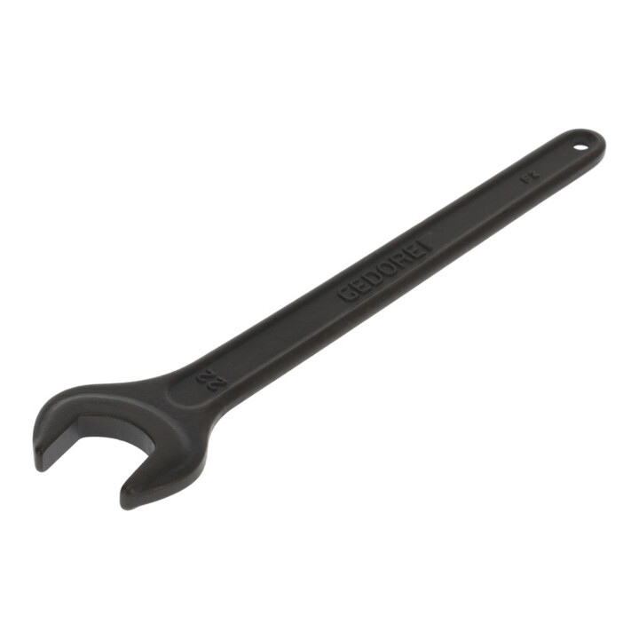 Clé plate simple 894 ouv. de clé 22 mm L. 193 mm phosphaté