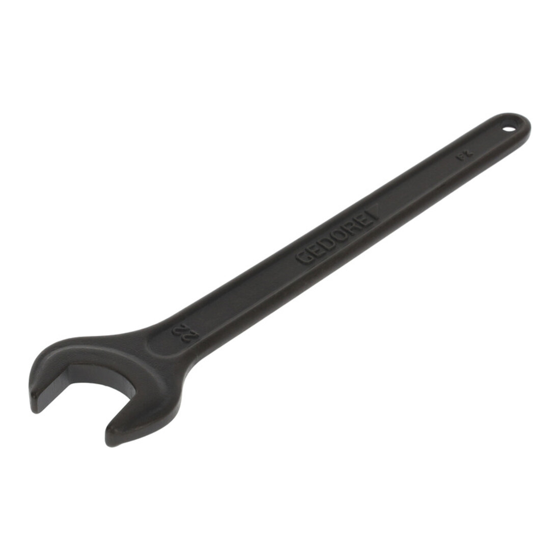 Clé plate simple 894 ouv. de clé 22 mm L. 193 mm phosphaté