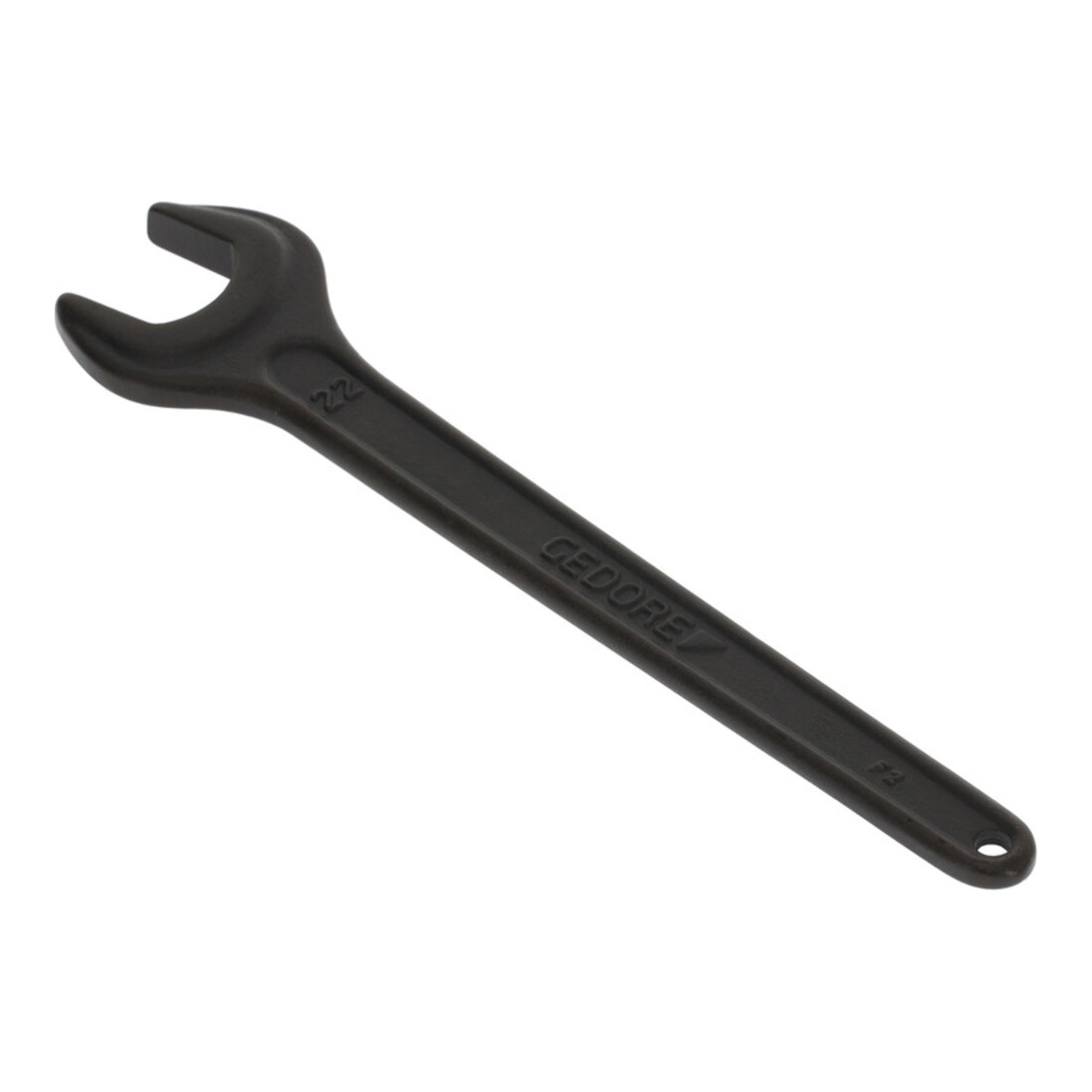 Clé plate simple 894 ouv. de clé 22 mm L. 193 mm phosphaté