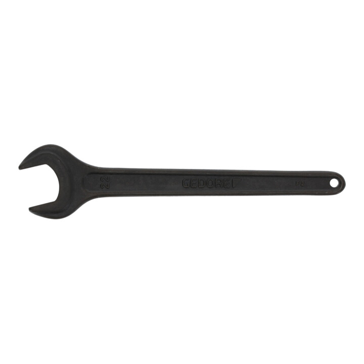 Clé plate simple 894 ouv. de clé 22 mm L. 193 mm phosphaté
