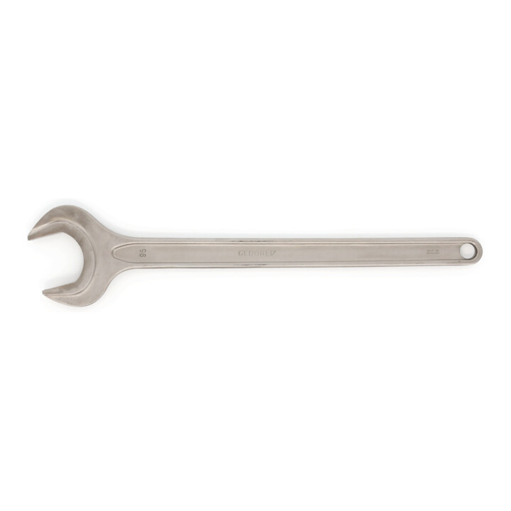 Clé plate simple 894 ouv. de clé 95 mm L. 847 mm gris acier