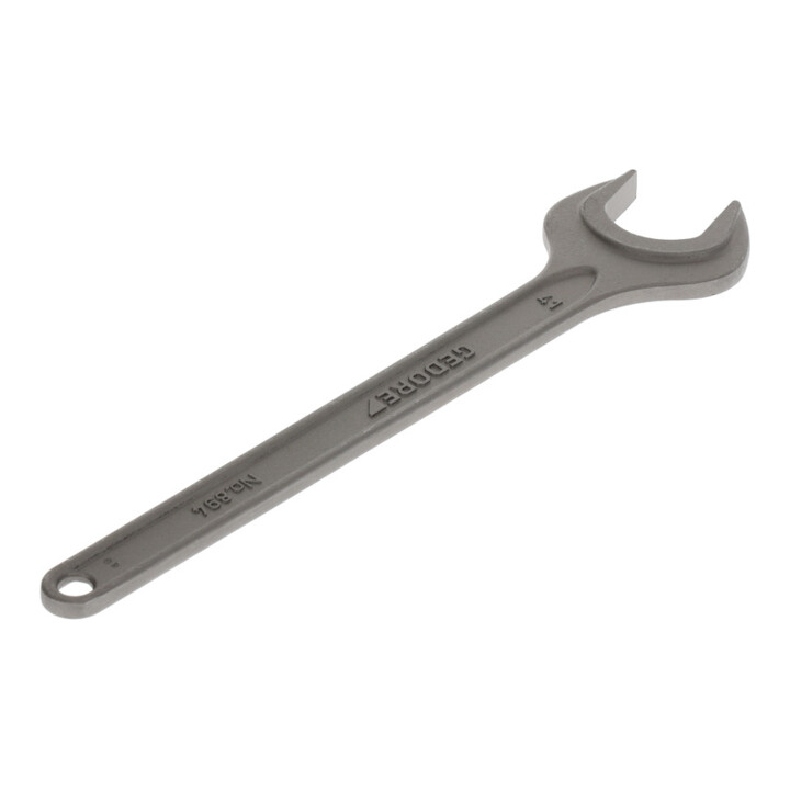 Clé plate simple Gedore 894 ouv. de clé 41 mm L. 344 mm gris acier