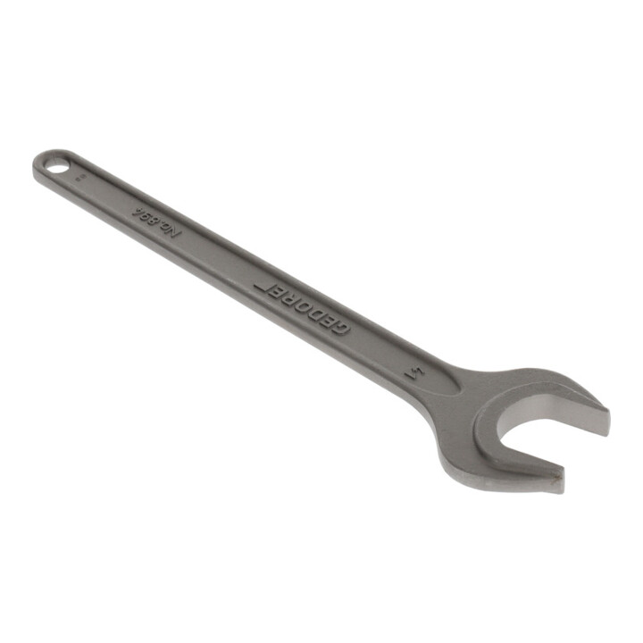 Clé plate simple Gedore 894 ouv. de clé 41 mm L. 344 mm gris acier