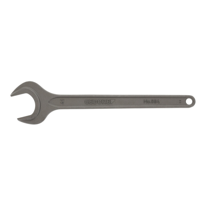 Clé plate simple Gedore 894 ouv. de clé 41 mm L. 344 mm gris acier