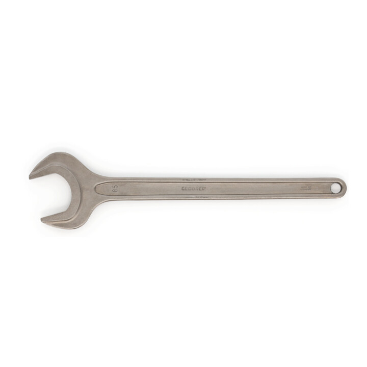 Clé plate simple Gedore 894 ouv. de clé 85 mm L. 690 mm gris acier