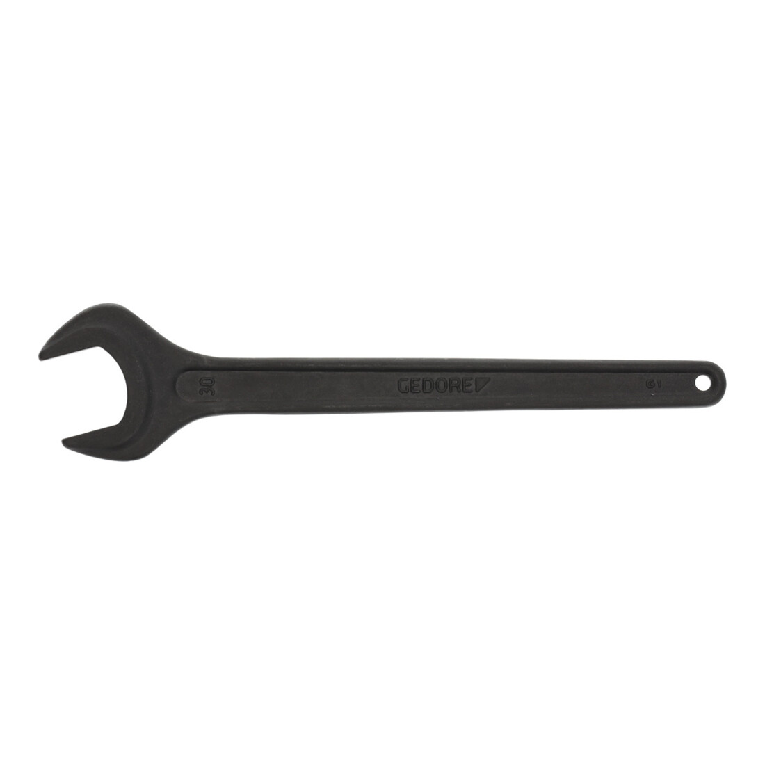Clé plate simple Gedore ouv. de clé 30 mm L. 263 mm phosphaté