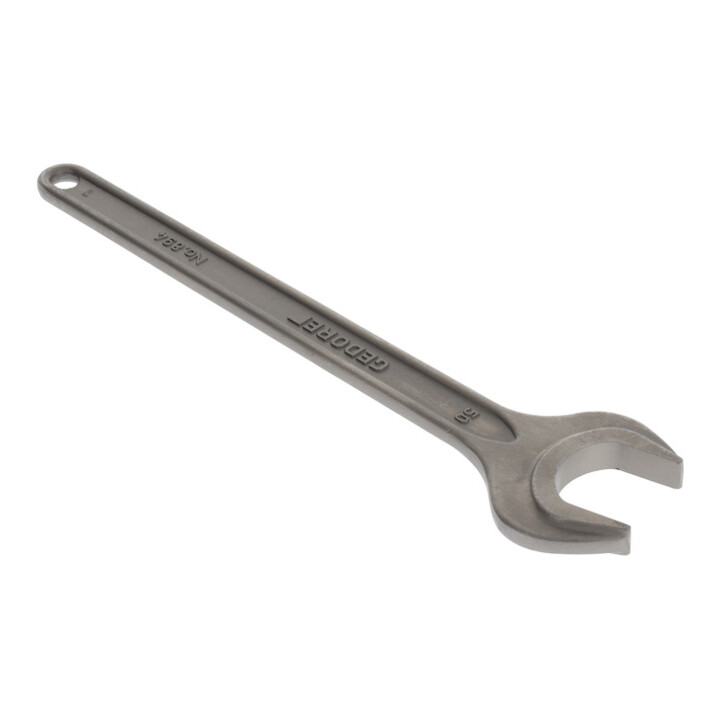 Clé plate simple Gedore ouv. de clé 50 mm L. 413 mm gris acier