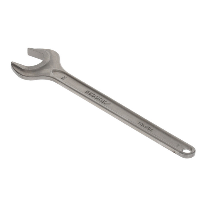 Clé plate simple Gedore ouv. de clé 55 mm L. 459 mm gris acier