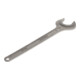 Clé plate simple Gedore ouv. de clé 55 mm L. 459 mm gris acier