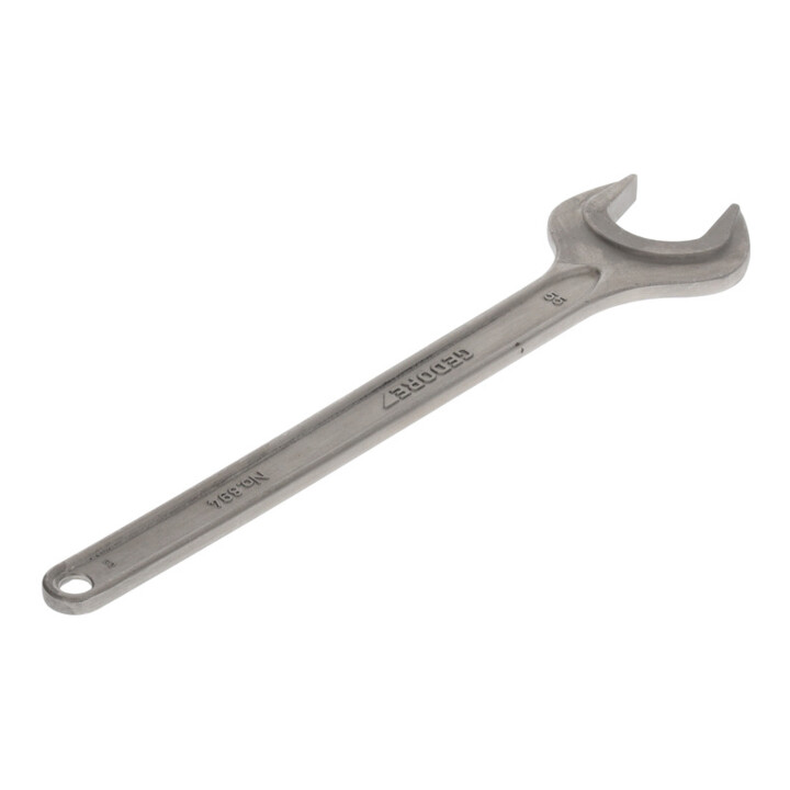 Clé plate simple Gedore ouv. de clé 55 mm L. 459 mm gris acier
