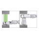 Clé polygonale à cliquet enfichable 6606D-17 17 mm HAZET