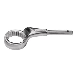 Clé polygonale à traction 839 ouv. de clé 36 mm L. 245 mm contrecoudé PADRE