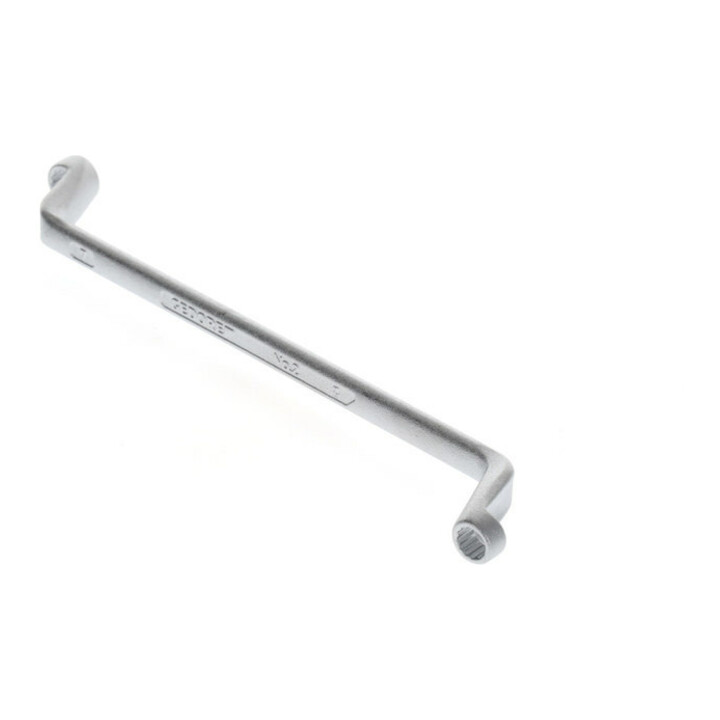 Clé polygonale double 2 6 x 7 mm 170 mm contrecoudée profondément GEDORE