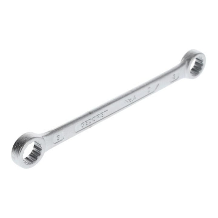 Clé polygonale double 4 8 x 9 mm 114 mm droit GEDORE