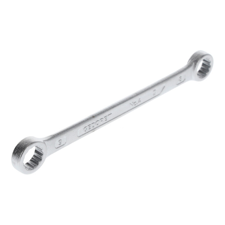 Clé polygonale double 4 8 x 9 mm 114 mm droit GEDORE