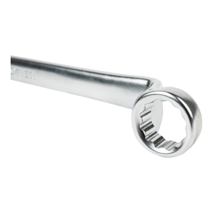 Clé polygonale double fortement coudée STIER, ouv. 8 x 9 mm