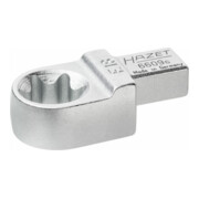 Clé polygonale TX encastrée 6609C-E18 Carré encastré 9 x 12 mm Profil TX externe E18 HAZET