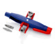 Clé pour armoires de commande, forme stylo, pour toutes les armoires et systèmes de fermeture standard Knipex
