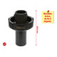 Clé pour écrou à encoches 3/4", 6 ergots pour Mercedes, 105-125 mm KS Tools