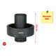 Clé pour écrou à encoches 3/4" pour Mercedes, 6 ergots Ø 64 mm KS Tools