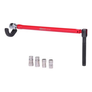 Clé pour écrou de robinet KS Tools avec mâchoire amovible 6 pcs
