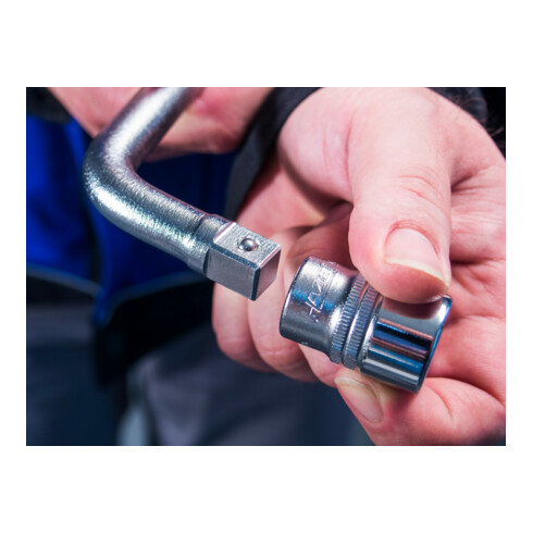 Clé pour écrous de roue Hazet extensible, 1/2"