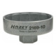 Clé pour filtres à huile 2169-10 ∙ Carré creux 10 mm (3/8 pouce) ∙ Profil à 14 pans extérieurs HAZET-1
