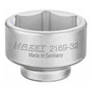 Clé pour filtres à huile 2169-32 43 mm HAZET