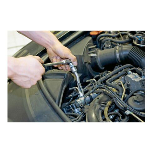 Clé pour tuyau d'injecteur HAZET 4550