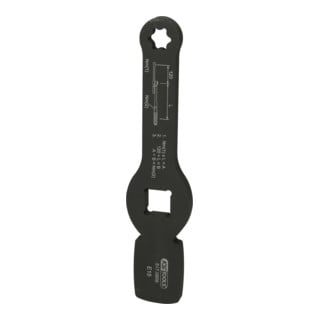 Clé TX-E KS Tools 3/4" à percussion avec 2 faces de frappe
