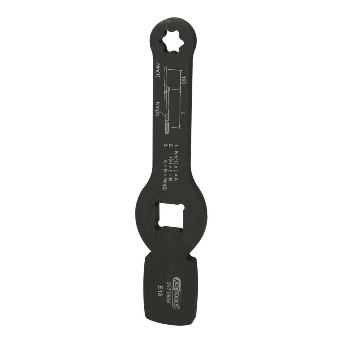Clé TX-E KS Tools 3/4" à percussion avec 2 faces de frappe