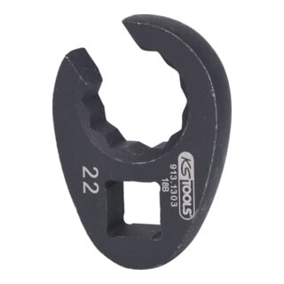 Clé à câble KS Tools 1/2" pied-de-biche, 12 tranchants