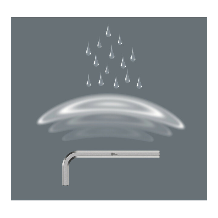 Clé Wera 950 L, métrique, à six pans creux, SW 2,5 mm, longueur 56 mm