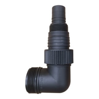 cleancraft Multiadapter 1 1/4“ Winkelanschluss Rückschlagventil