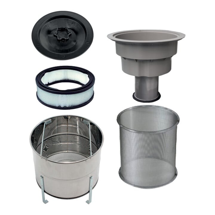 cleancraft Nass-/Trockensauger flexCAT 250 EOT-PRO