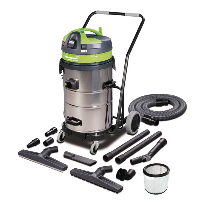 Cleancraft Nass- u. Trockensauger wetCAT 362 IET 3600 W 10000 l/min 247 mbar 62 l