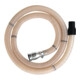cleancraft PU-Schlauch Ø 38mm 3m antistatisch mit Anschlüssen