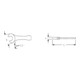 Clés à fourche à frapper 4204 ouv. de clé 30 mm acier allié au chrome STAHLWILLE