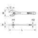 Outils KS EDELSTAHL Clé réglable, acier inoxydable-3