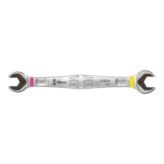 Clés double fourche Wera 6002 Joker, 8 x 10 x 141 mm