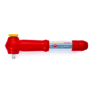 Clés dynamométriques, avec carré mâle, réversible Knipex